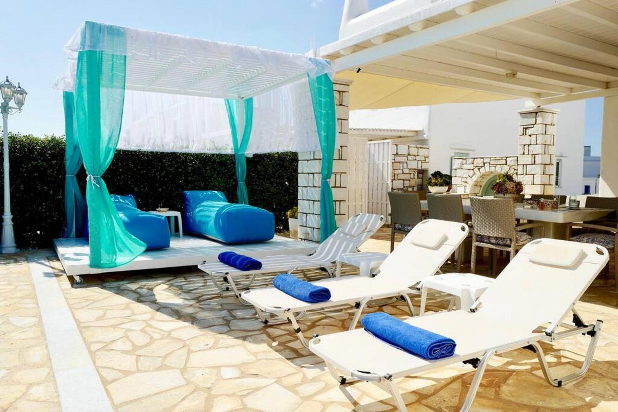 Villa Dionysos In Aliki Exterior foto