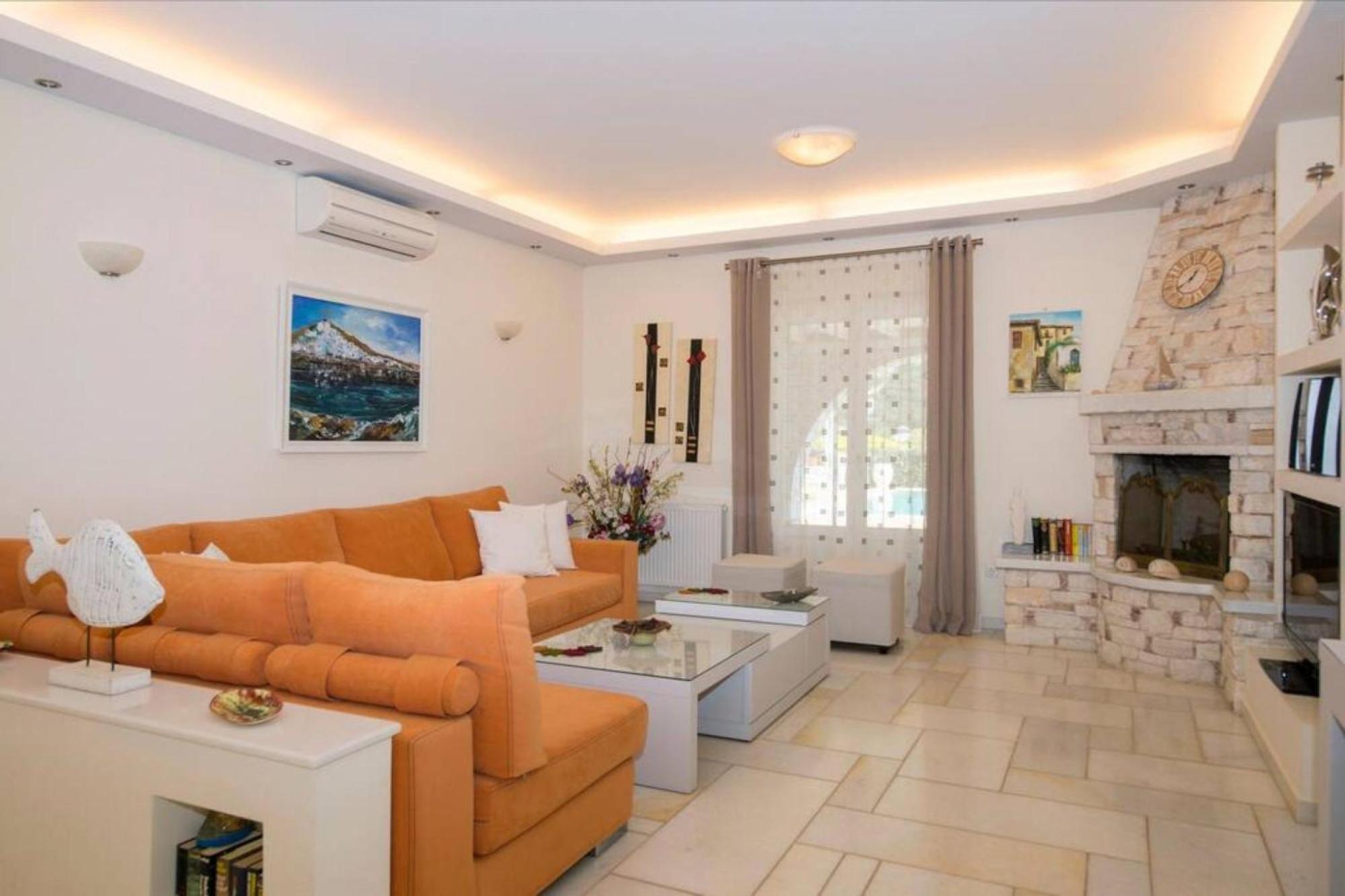 Villa Dionysos In Aliki Exterior foto