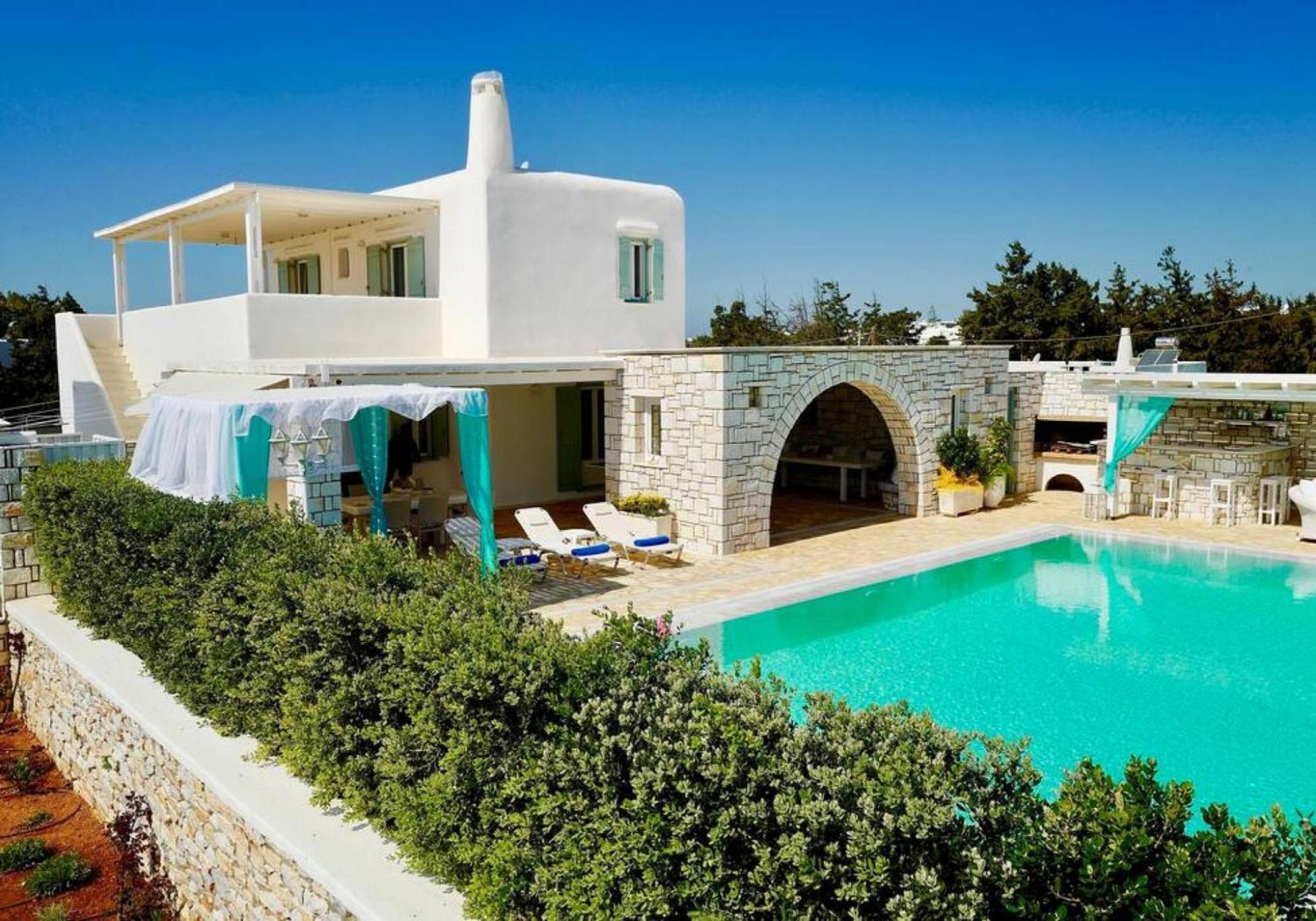 Villa Dionysos In Aliki Exterior foto