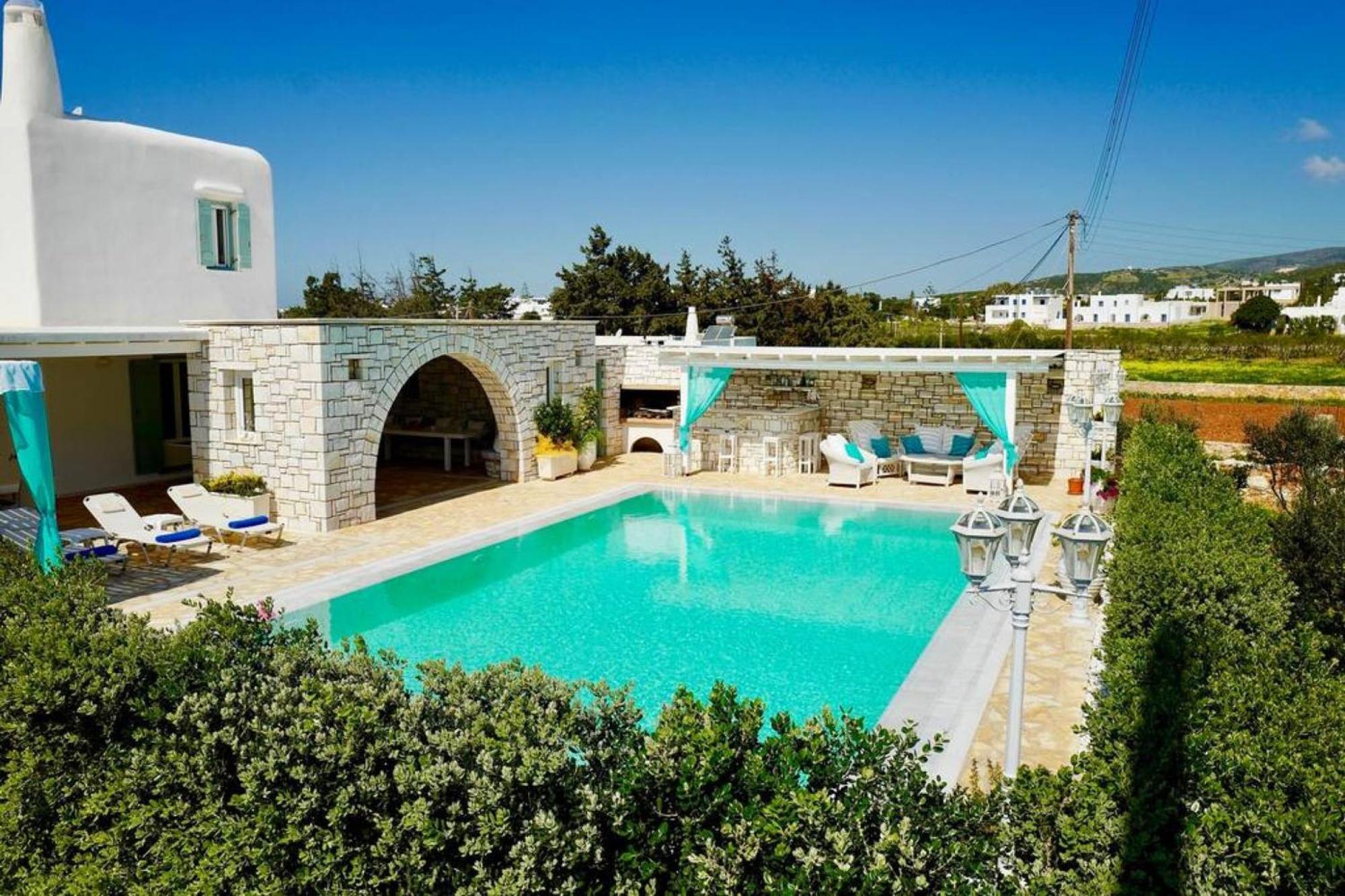 Villa Dionysos In Aliki Exterior foto