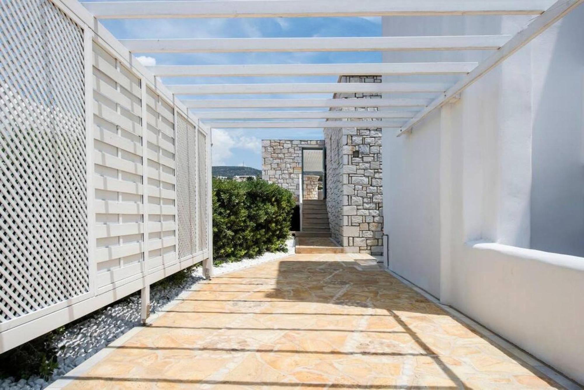 Villa Dionysos In Aliki Exterior foto