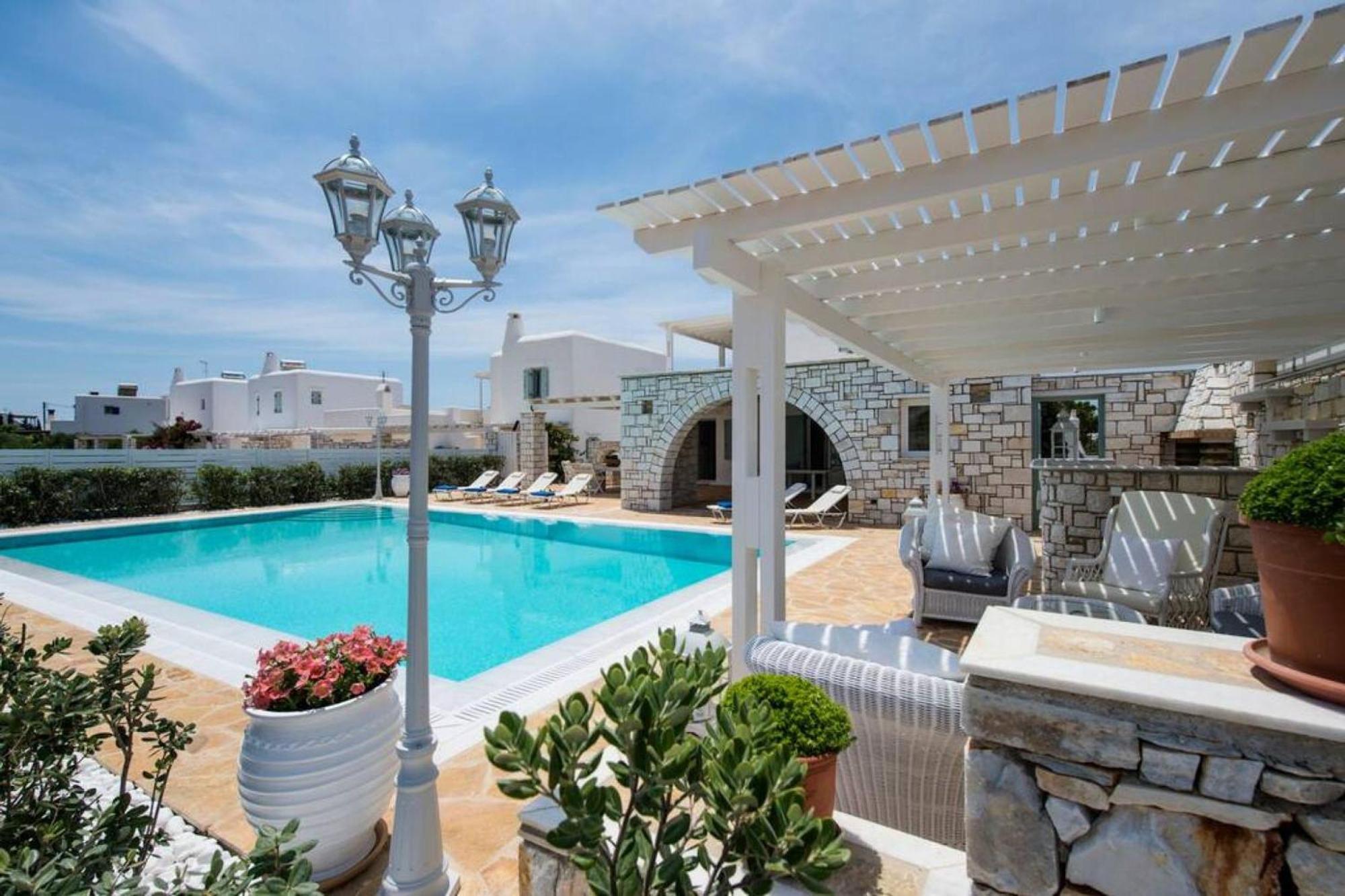 Villa Dionysos In Aliki Exterior foto