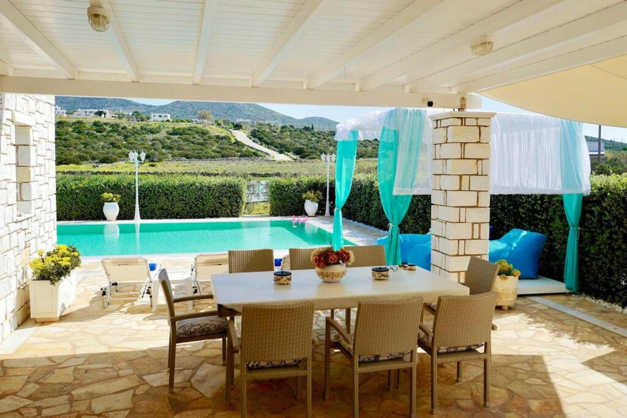 Villa Dionysos In Aliki Exterior foto